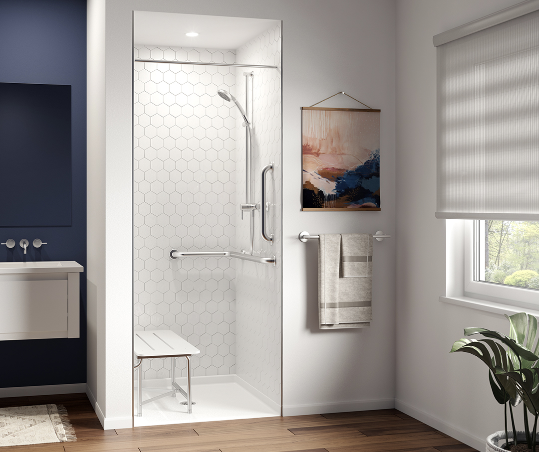 Aging In Place ADA Commercial Showers Clarion Bathware